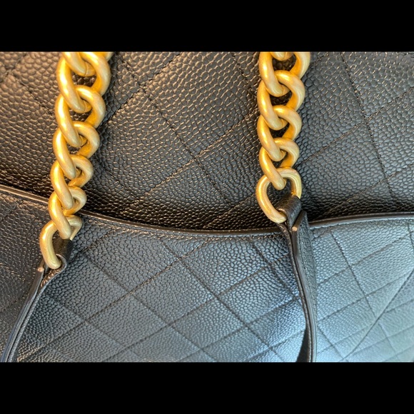 🖤🖤🖤 Gorgeous Rare Vintage Caviar Chanel Briefcase🖤🖤🖤 - Picture 15 of 16